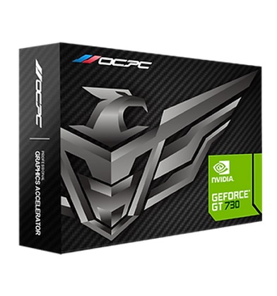 כרטיס מסך OCPC OCVNGT730G2 GeForce GT730 2GB Single Fan (Low Profile) PCI-e